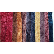 Multiple Colors Yarn-dyed Polyester Ice Velvet Fabric